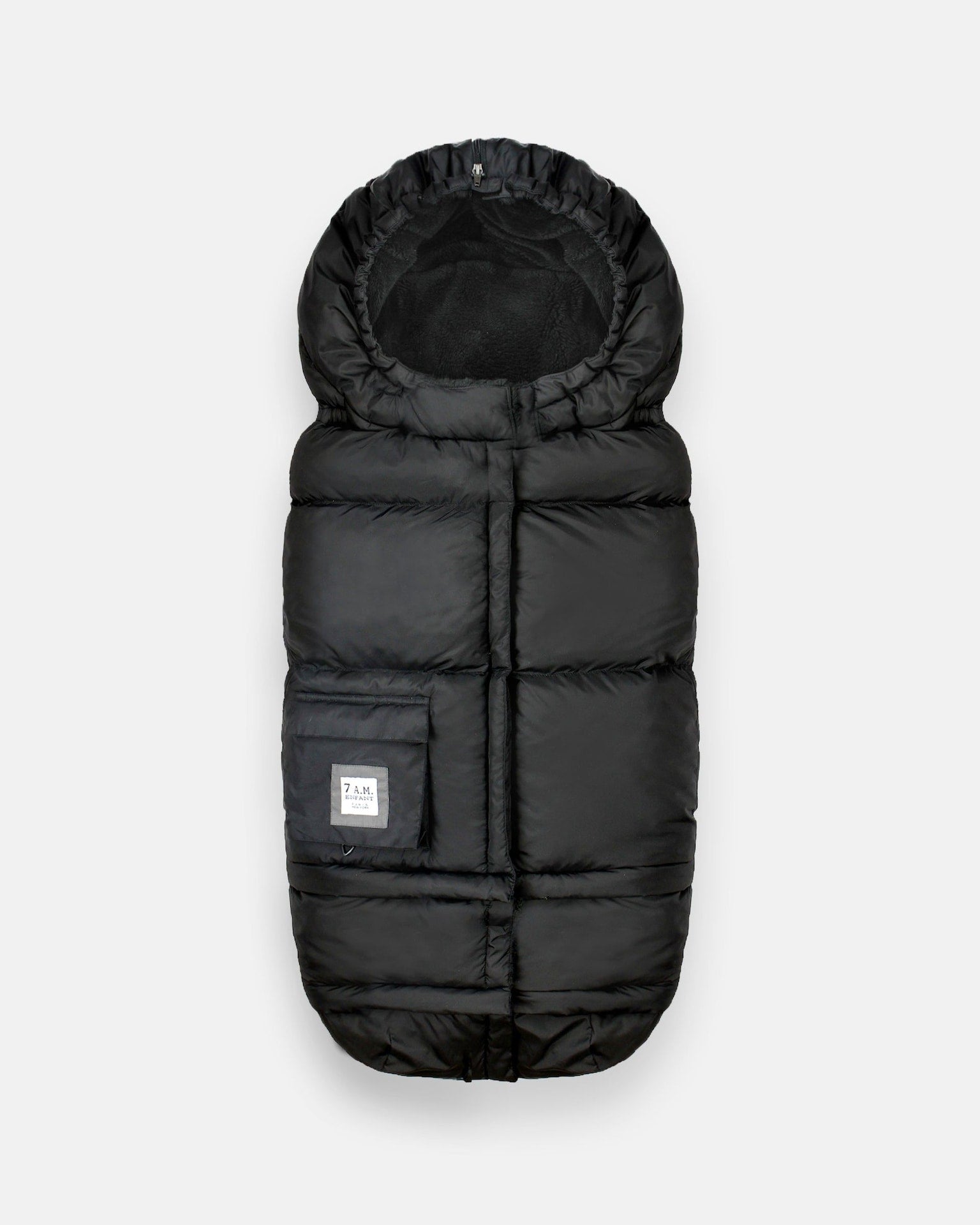 7AM Enfant Blanket 212 Evolution - Black Plush A9H8 - product image 1
