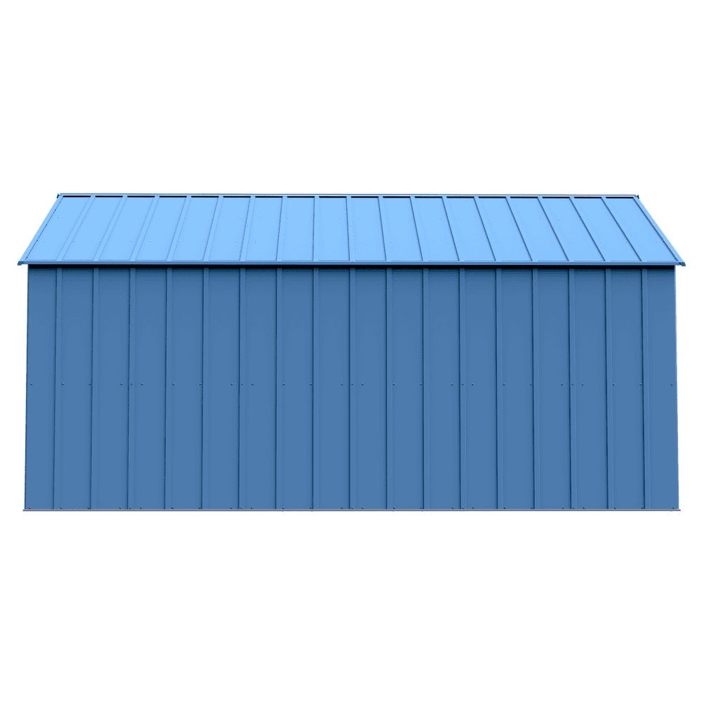 Classic 12x14-ft Blue Grey Corrosion-Resistant Steel Shed M1K3 - product image 5