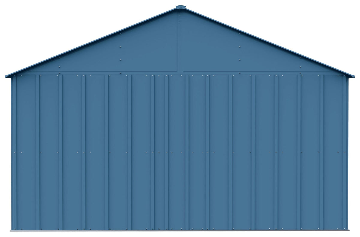 Classic 12x17-ft Blue Grey Corrosion-Resistant Metal Shed H7F3 - product image 5