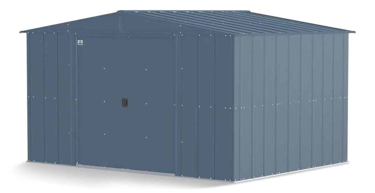 Classic Galvanized Steel Storage Shed, Blue Grey, 10-ft x 8-ft G5K0 - product image 2