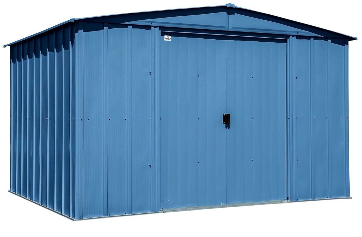 Classic Galvanized Steel Storage Shed, Blue Grey, 10-ft x 8-ft G5K0 - product image 4