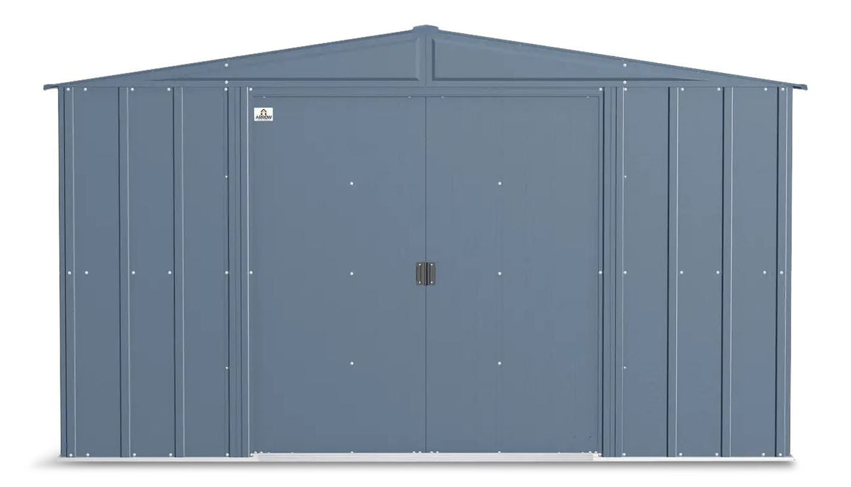 Classic Galvanized Steel Storage Shed, Blue Grey, 10-ft x 8-ft G5K0 - product image 6
