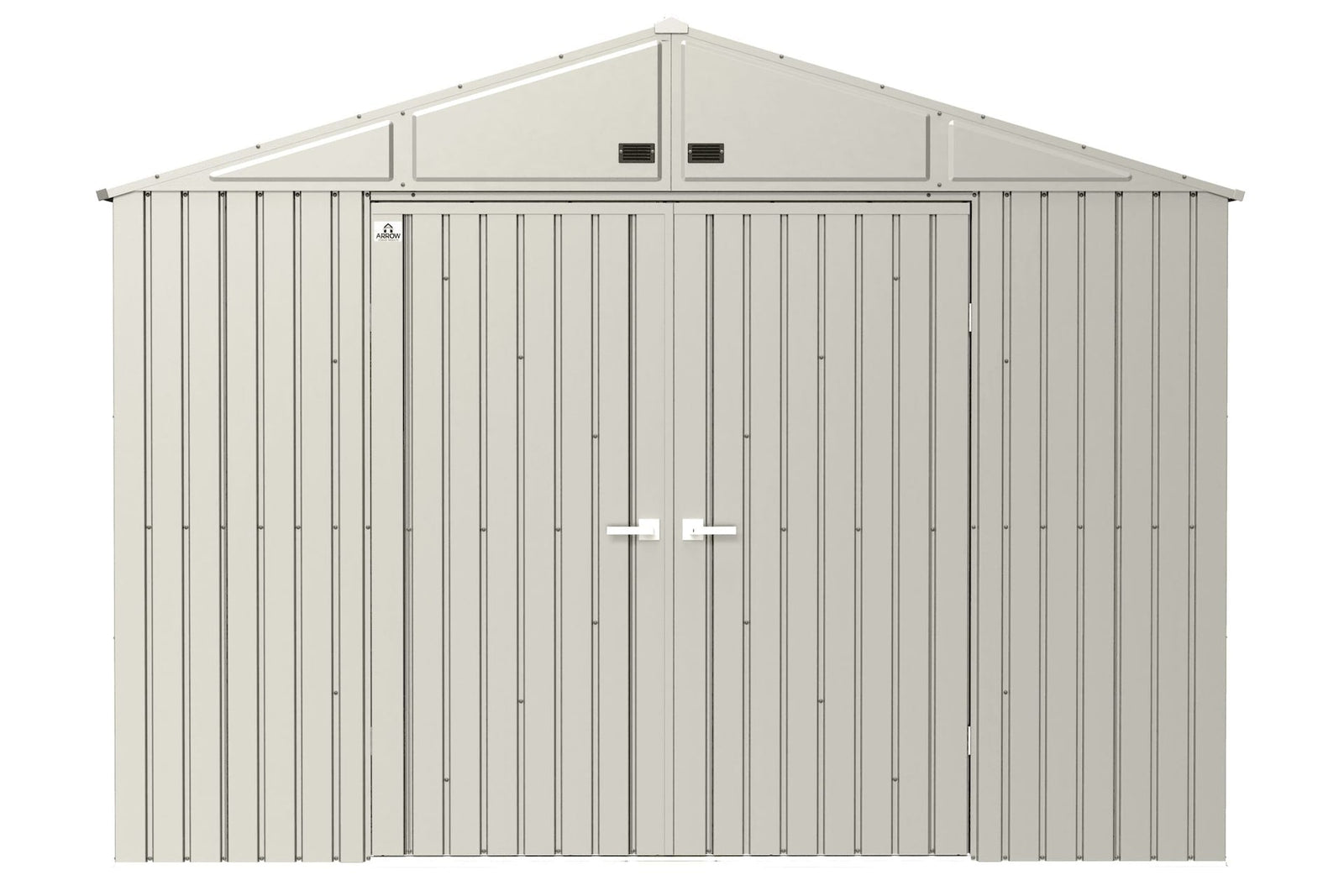 Elite 10x12-ft Cool Grey Corrosion-Resistant Steel Storage Shed B4F2 - product image 1