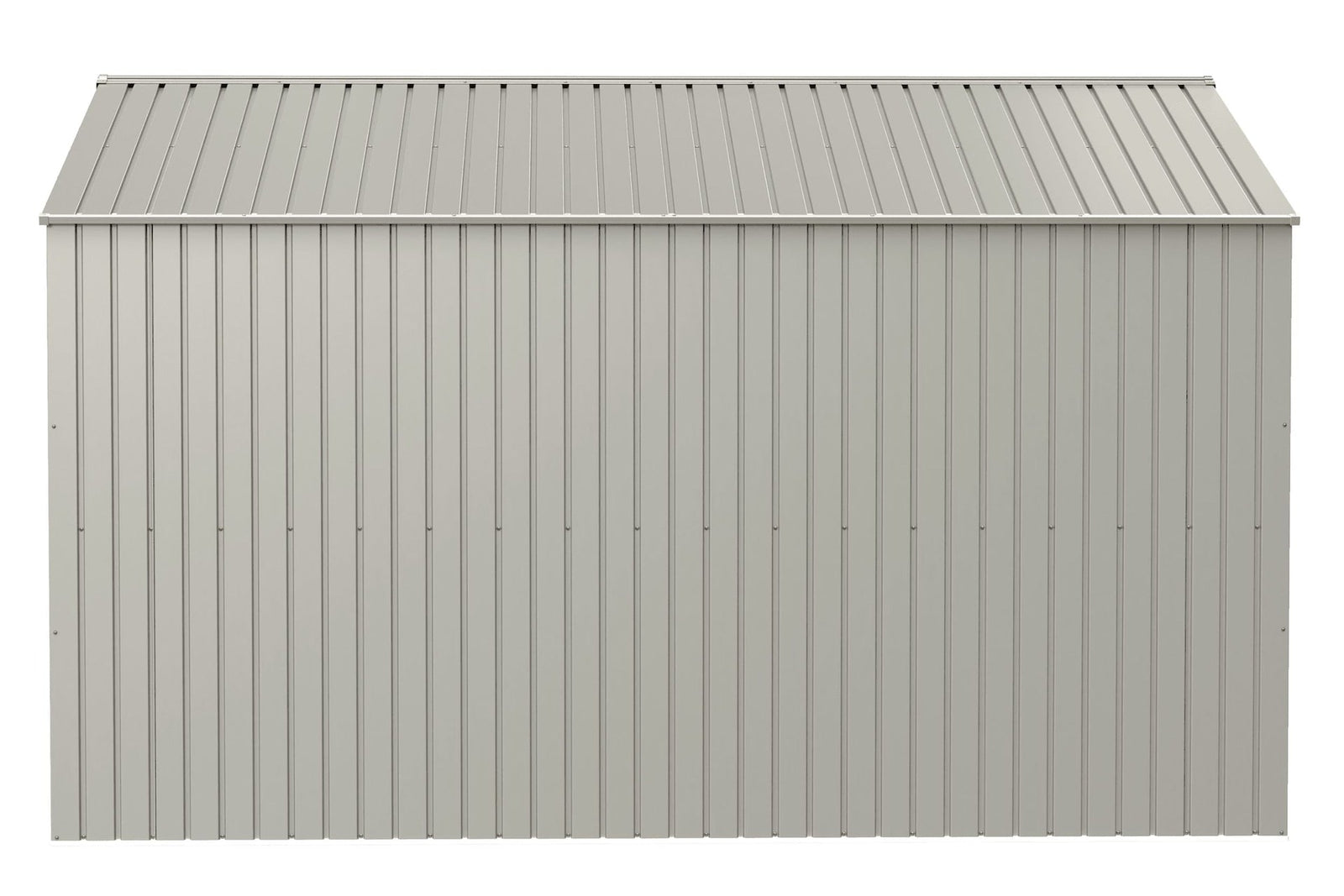 Elite 10x12-ft Cool Grey Corrosion-Resistant Steel Storage Shed B4F2 - product image 4