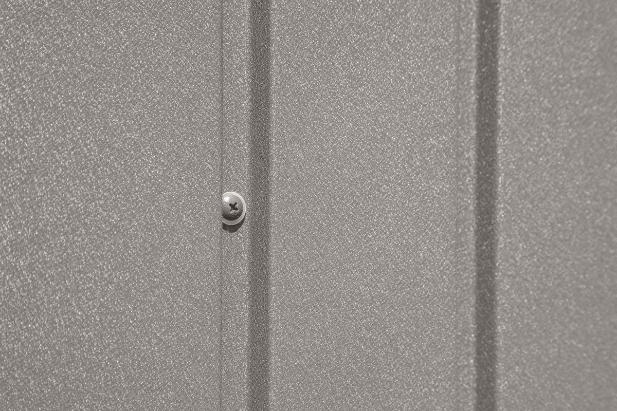 Elite 10x12-ft Cool Grey Corrosion-Resistant Steel Storage Shed Y2B9 - product image 6