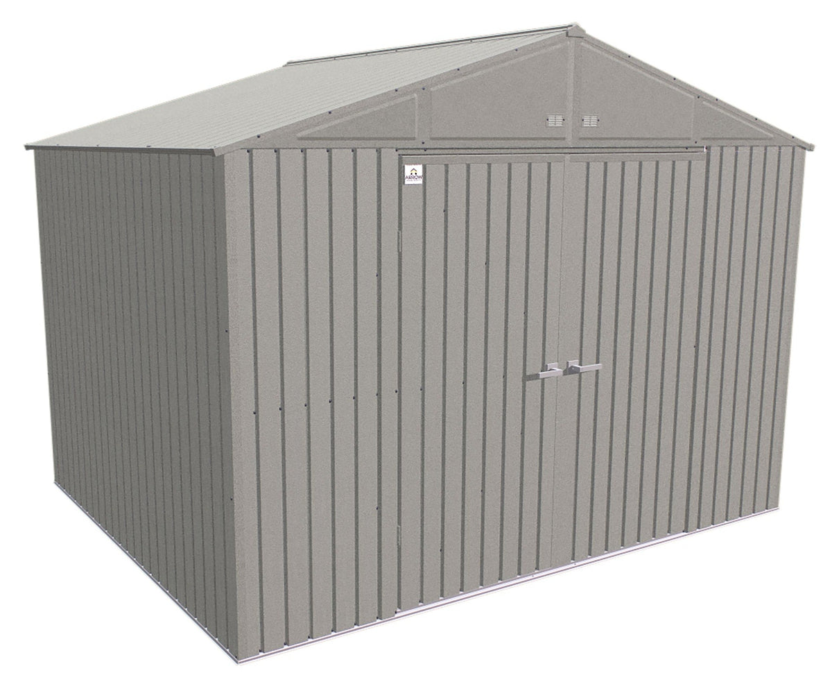 Elite 14x12-ft Anthracite Corrosion-Resistant Steel Shed U1B4 - product image 2