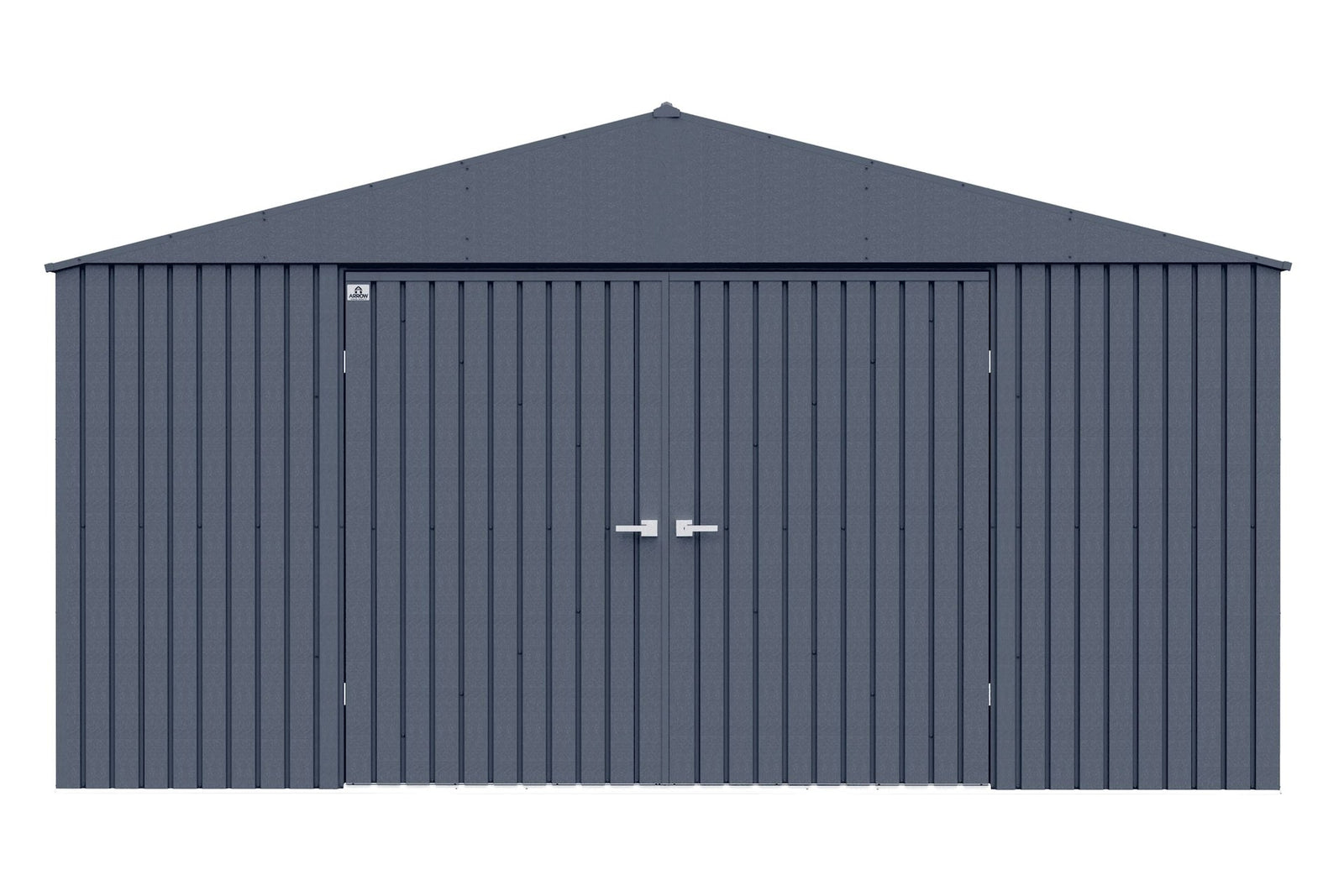 Elite 14x12-ft Anthracite Corrosion-Resistant Steel Shed U1B4 - product image 3