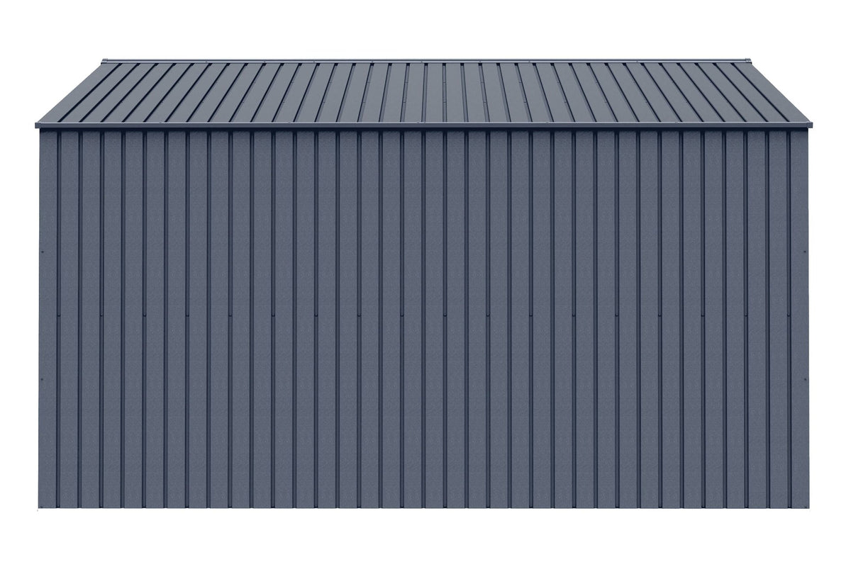 Elite 14x12-ft Anthracite Corrosion-Resistant Steel Shed U1B4 - product image 6