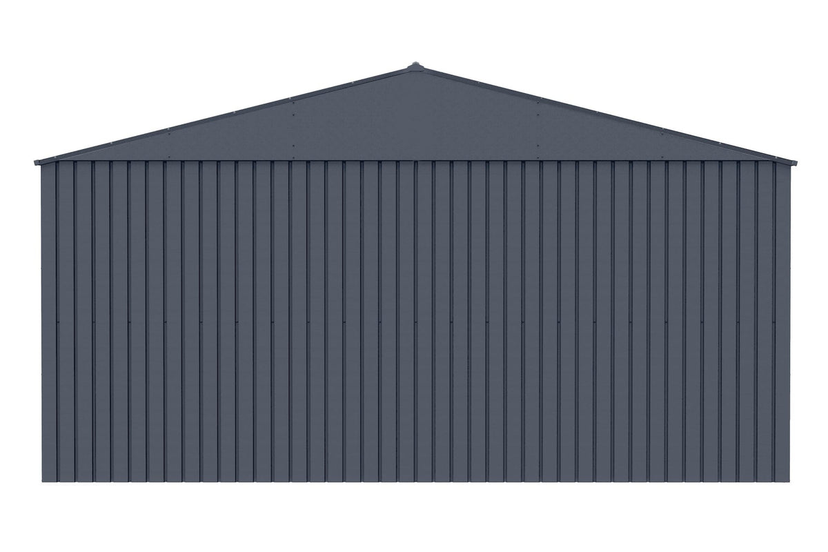 Elite 14x12-ft Anthracite Corrosion-Resistant Steel Shed U1B4 - product image 7