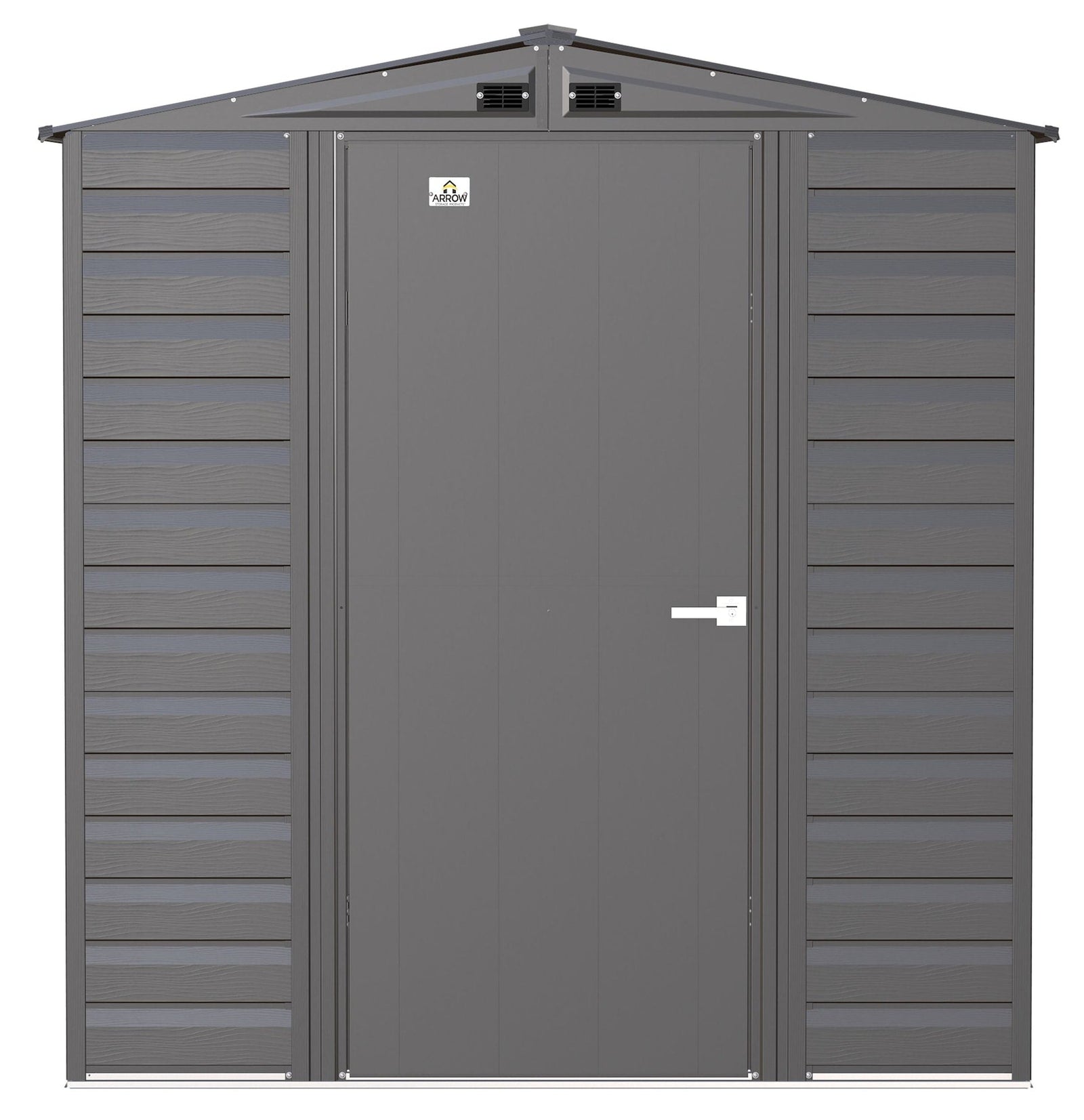 Select Galvanized Steel Storage Shed, Charcoal, 6-ft x 5-ft F8S5 - product image 3