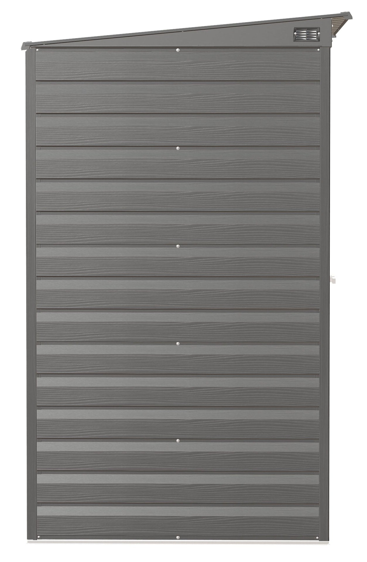 Select Galvanized Steel Storage Shed, Charcoal, 8-ft x 4-ft D7Z9 - product image 7