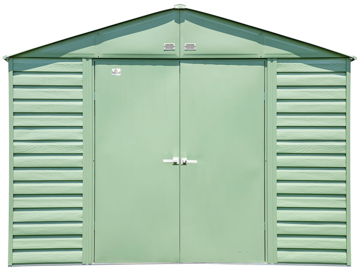 Select Galvanized Steel Storage Shed, Sage Green, 10-ft x 8-ft P9R3 - product image 3