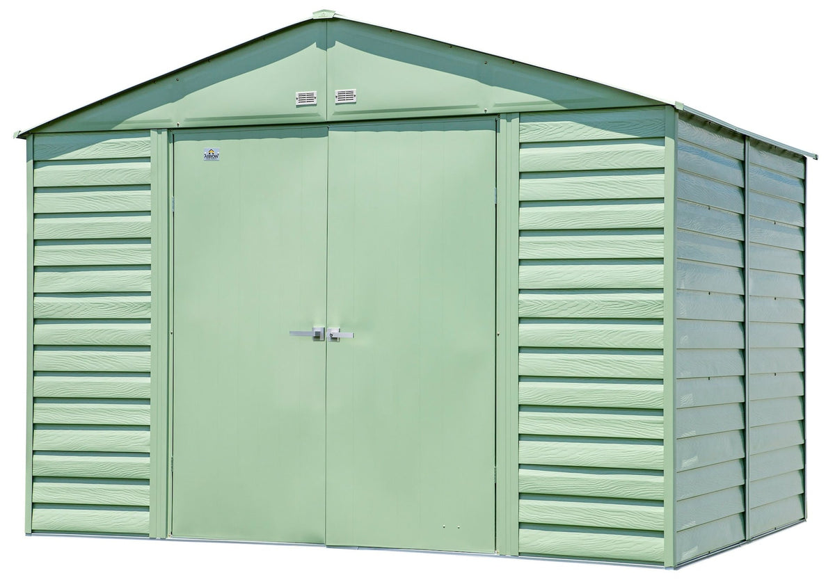 Select Galvanized Steel Storage Shed, Sage Green, 10-ft x 8-ft P9R3 - product image 4