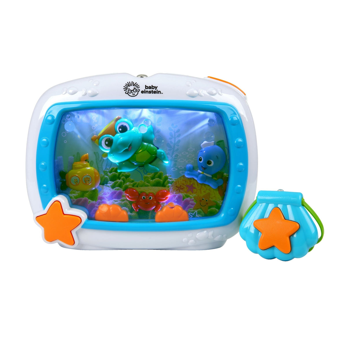 Baby Einstein Sea Dreams Soother Musical Crib Toy and Sound Machine R3C1 - product image 1