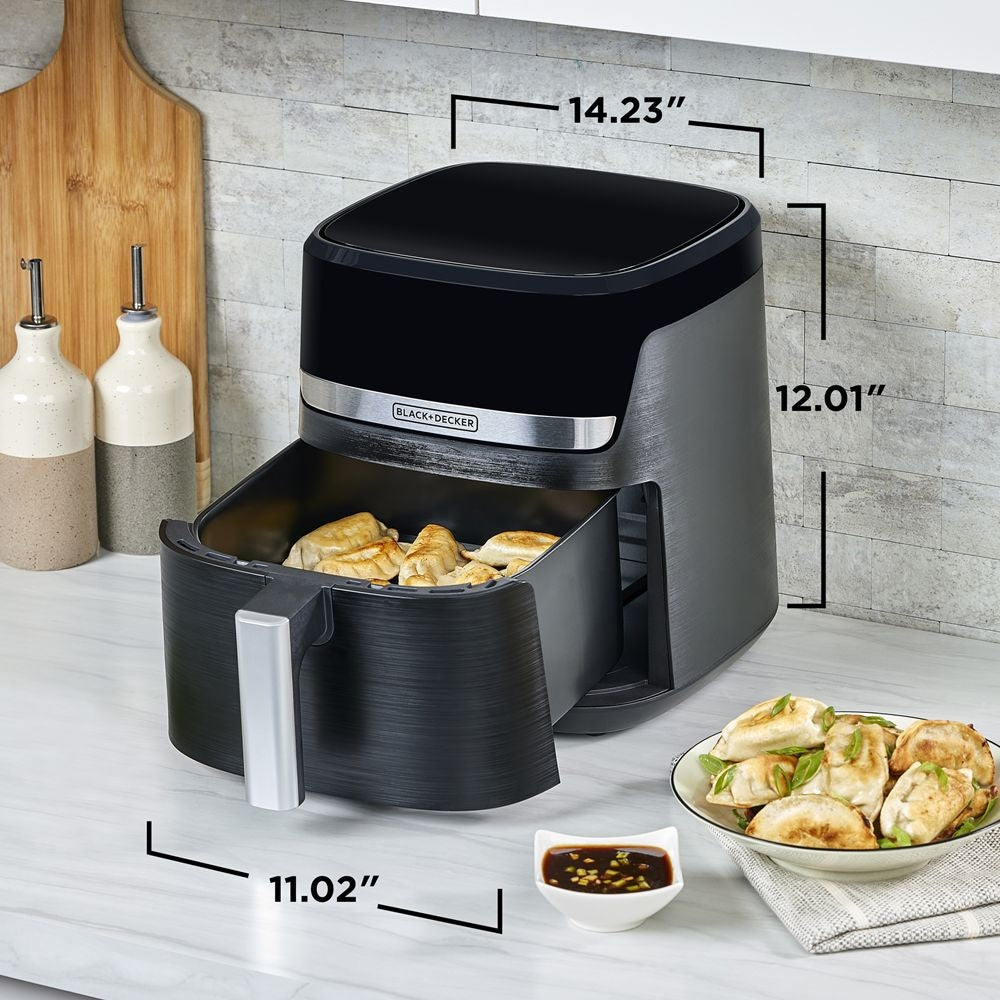 8-in-1 Digital Air Fryer with Non-Stick Cooking Basket, 6-qt V6K9 - product image 5
