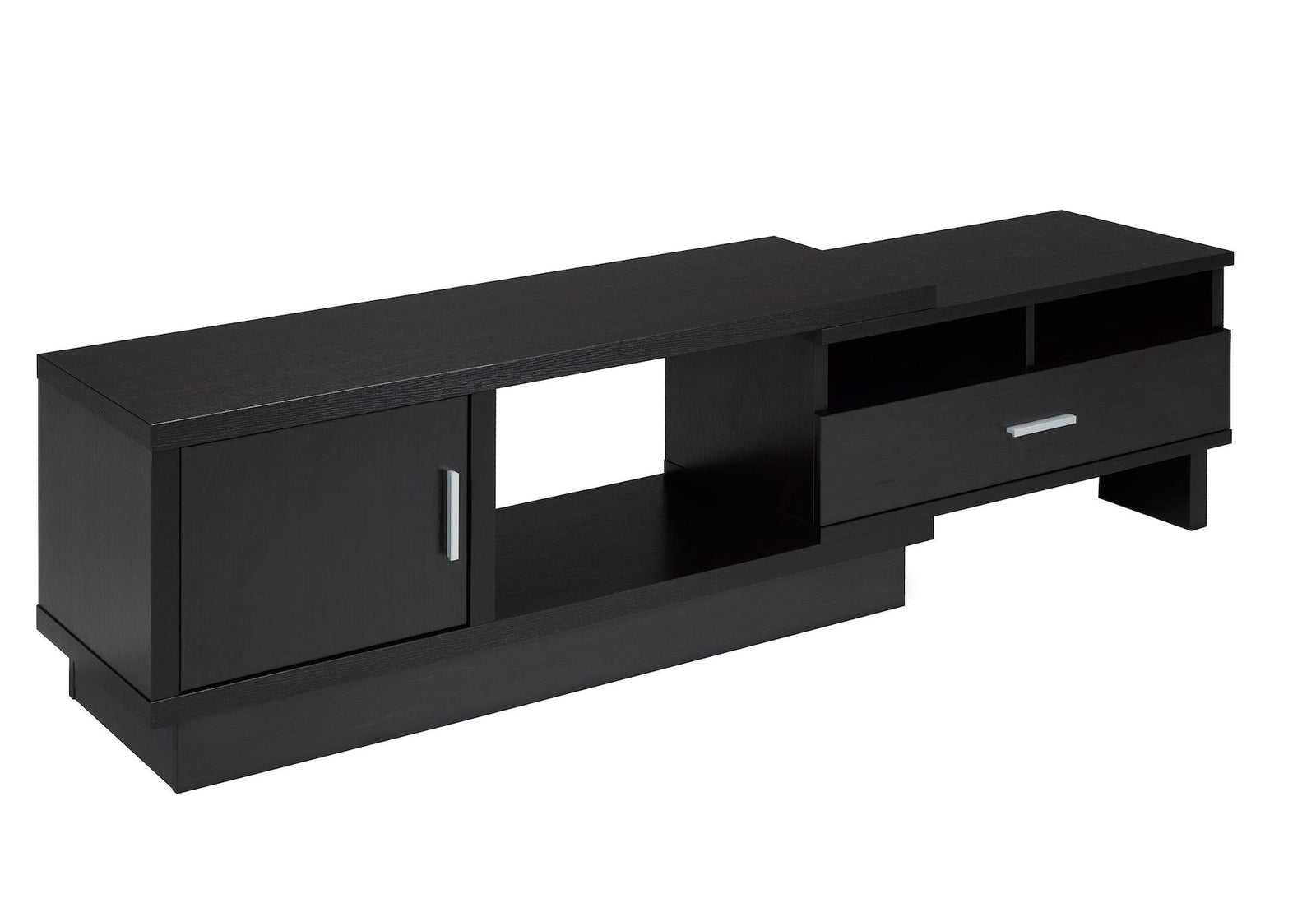 Darel 48-in Expandable Dark Cherry TV Stand with Storage Shelf and Cabinet Z3M1 - product image 2
