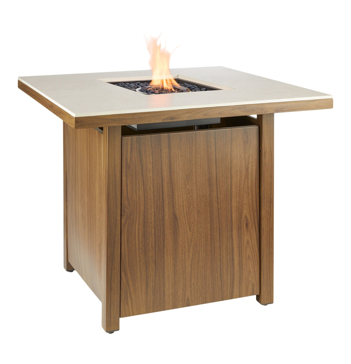 Clarke LP Gas Outdoor Fire Table, 40,000 BTUs, 30-in, Brown B0Q1 - product image 7