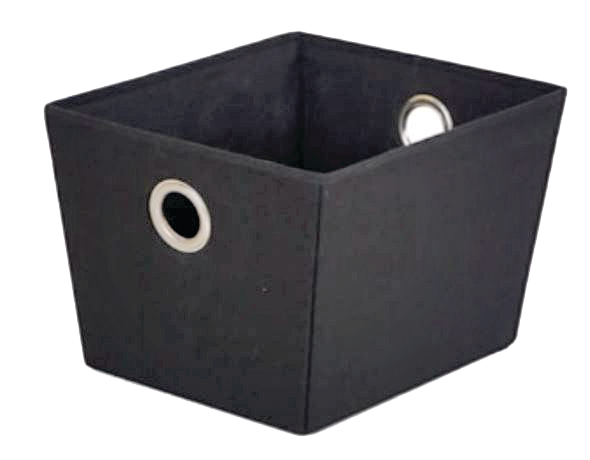 Piper Basket, Black, 13.5 x 11.4 x 8.8-in T8B8 - product image 1