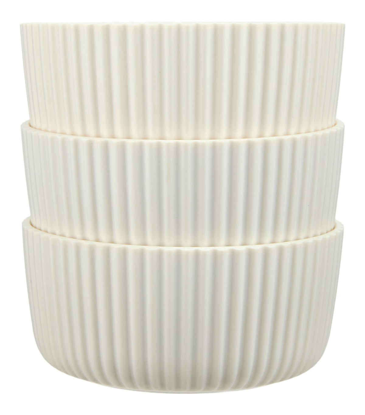 Small Ribbed Bowls for Outdoor Dining, 3-pk V3R9 - product image 1