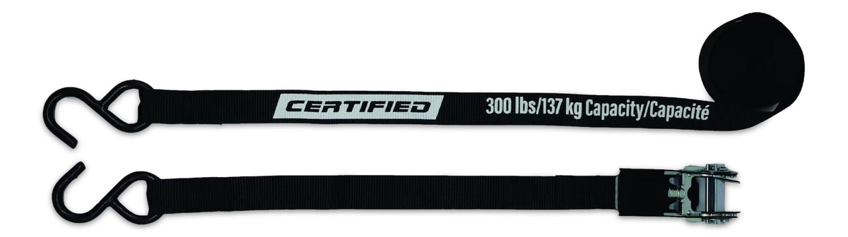 900-lb Ratchet Standard-Duty Tie Down Strap, 1-in x 15-ft, 1-pk U6N7 - product image 1