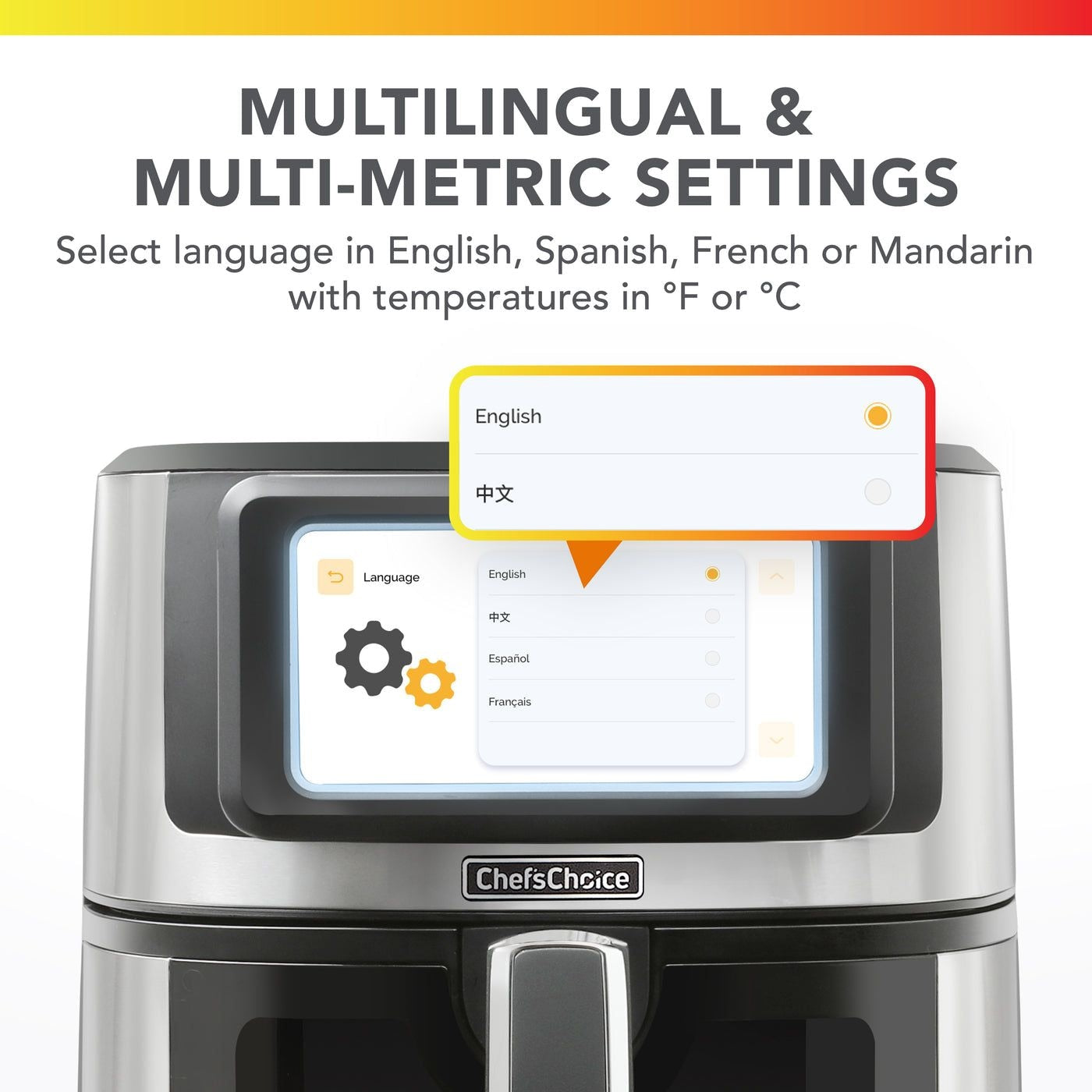 Air Fryer with TFT Touchscreen Display, 7-qt K5R1 - product image 4