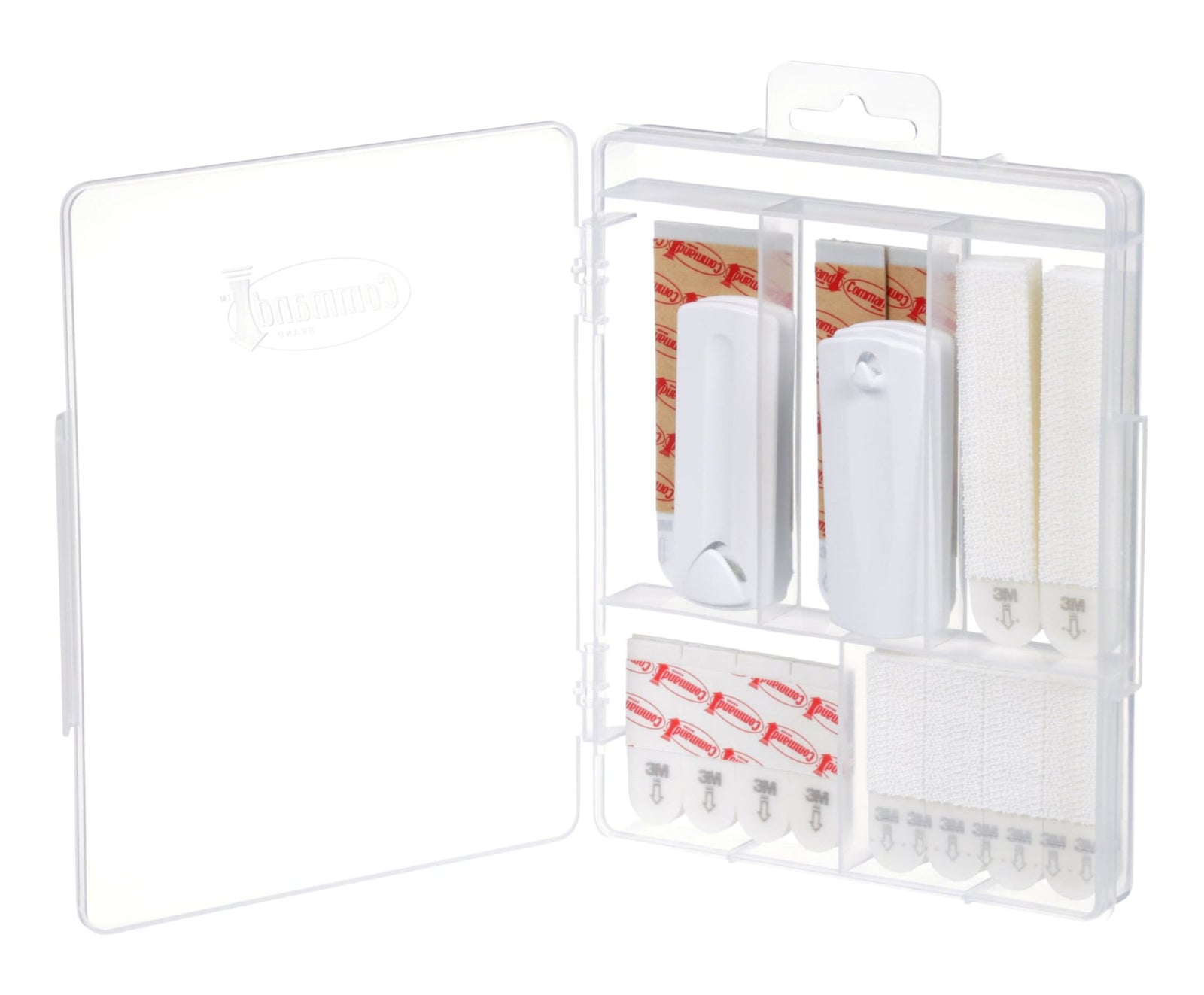 Picture Hanging Kit with Adhesive Strips, White, 50 Strips/Pack U9Z8 - product image 1