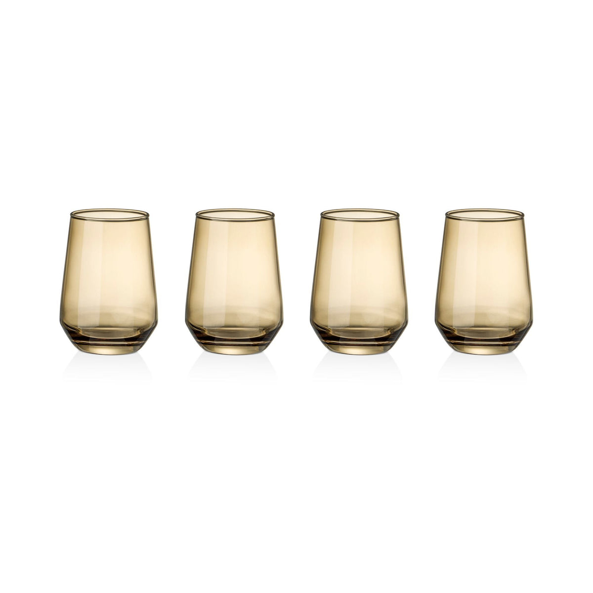 Home Harvest-Coloured Stemless Wine Glass Set, 4-pk X8T5 - product image 1