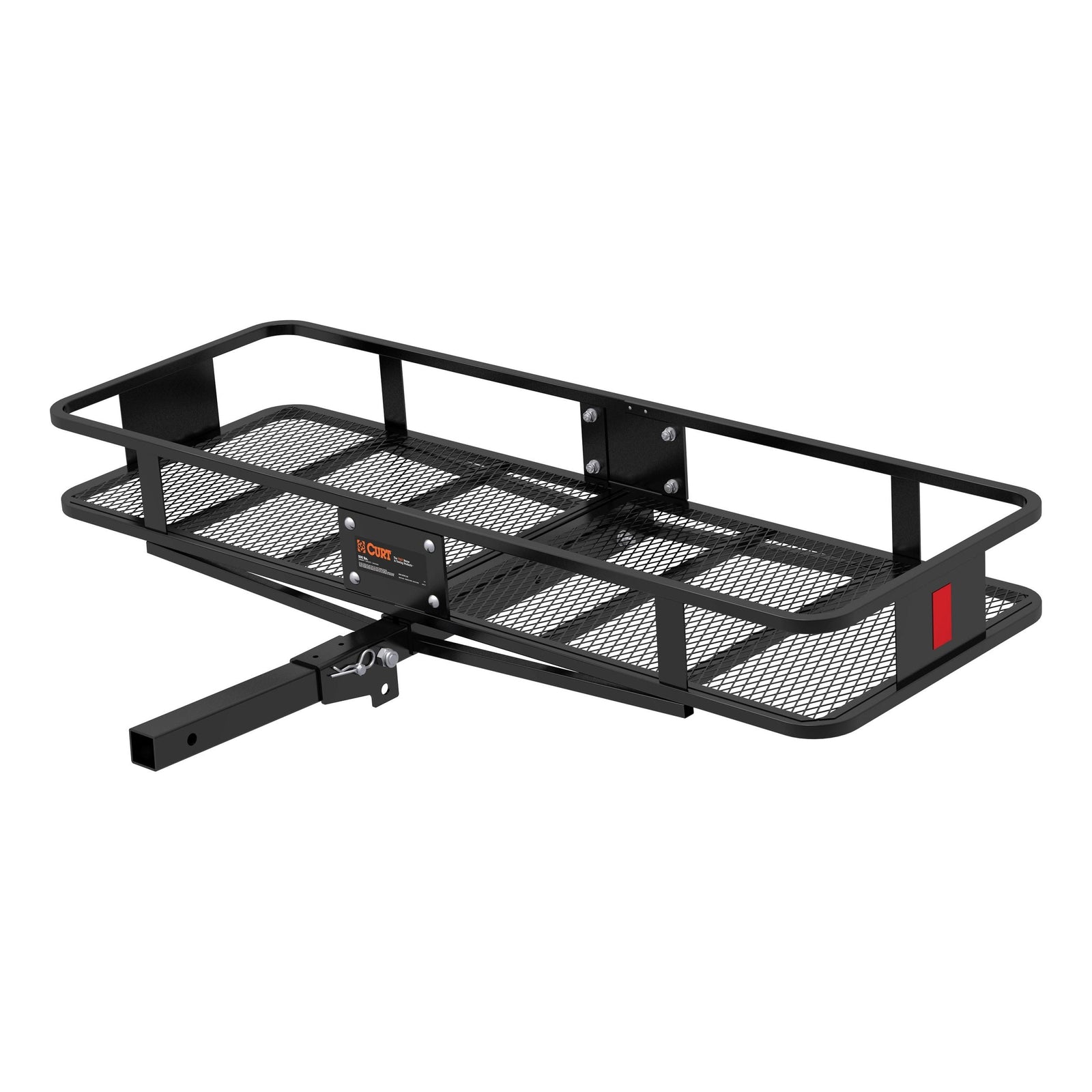 18151 60 x 20-Inch Basket Hitch Cargo Carrier, 500 lbs Capacity, Black Steel, 2-In Folding Shank V0Q5 - product image 2