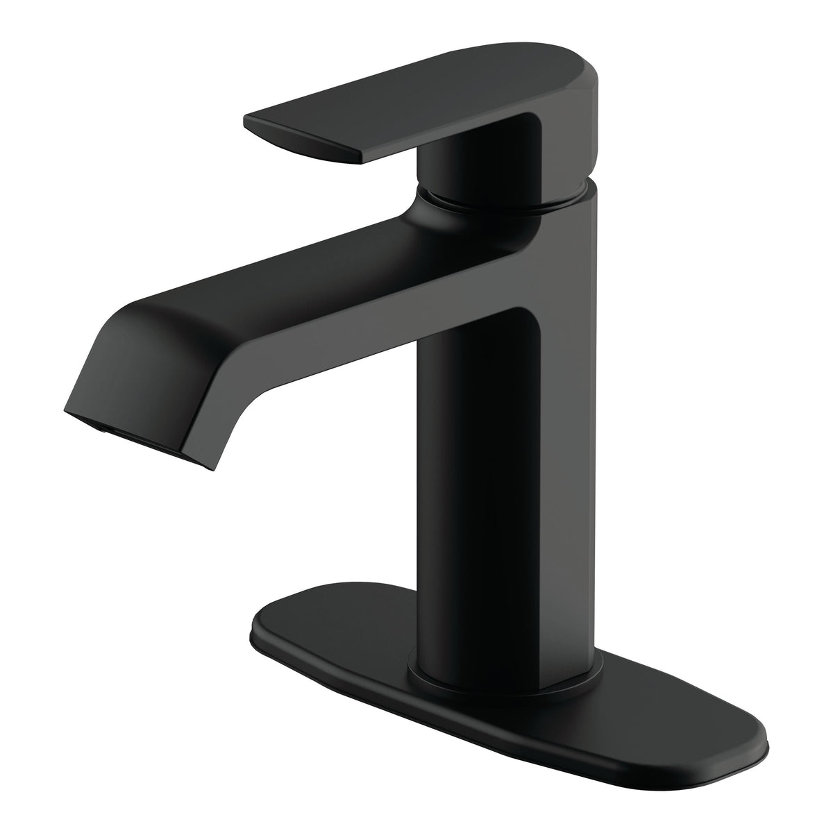 Karter 1-Handle Lavatory/Bathroom Sink Faucet, Lead-Free, Matte Black D4O5 - product image 1