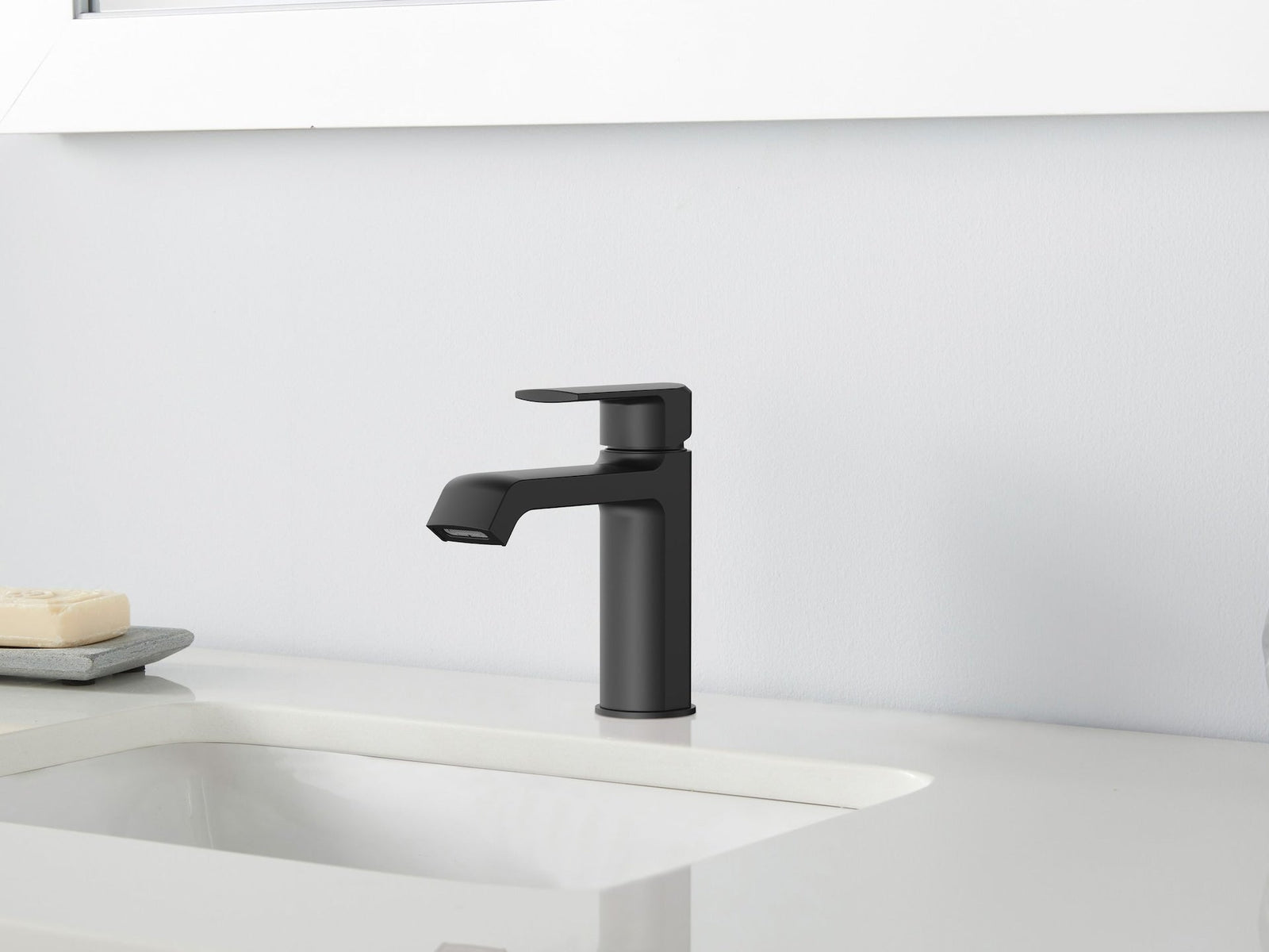 Karter 1-Handle Lavatory/Bathroom Sink Faucet, Lead-Free, Matte Black D4O5 - product image 3