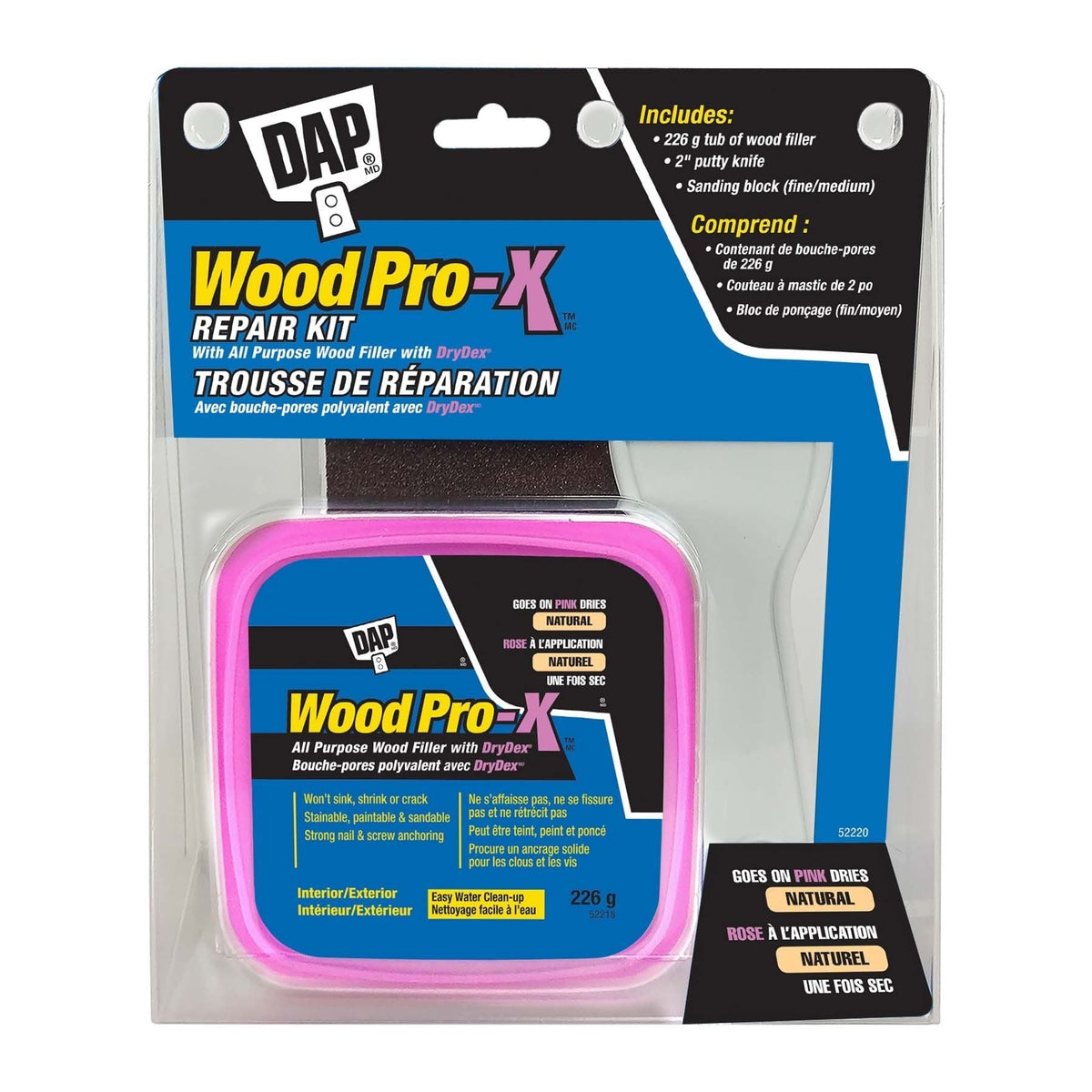 Wood PRo-X All Purpose Wood Filler Kit H0A6 - product image 1