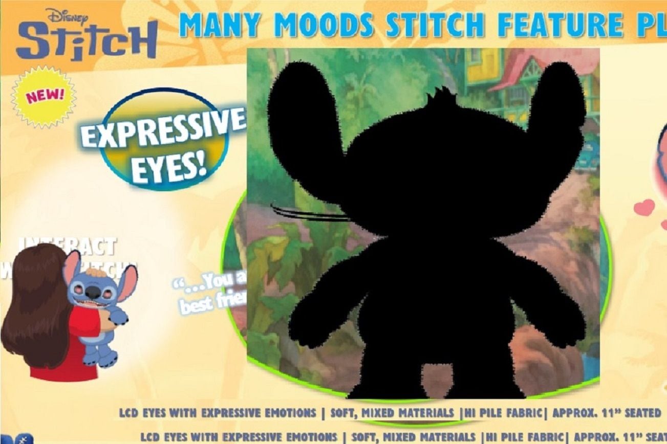 Lilo and Stitch Feature Interactive Plush, 11-in J7Q1 - product image 2
