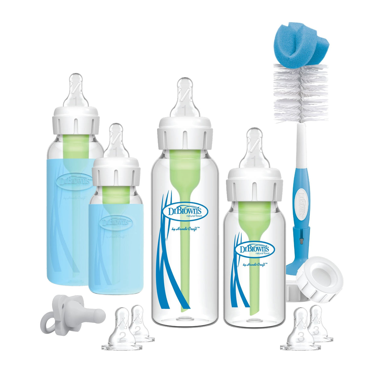 B's + Glass Narrow Baby Bottle Gift Set E4X3 - product image 1