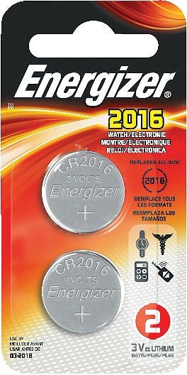 CR2016 3V / 3 Volt Lithium Coin Cell Batteries for Watches & Electronics, 2-pk B3Z1 - product image 3