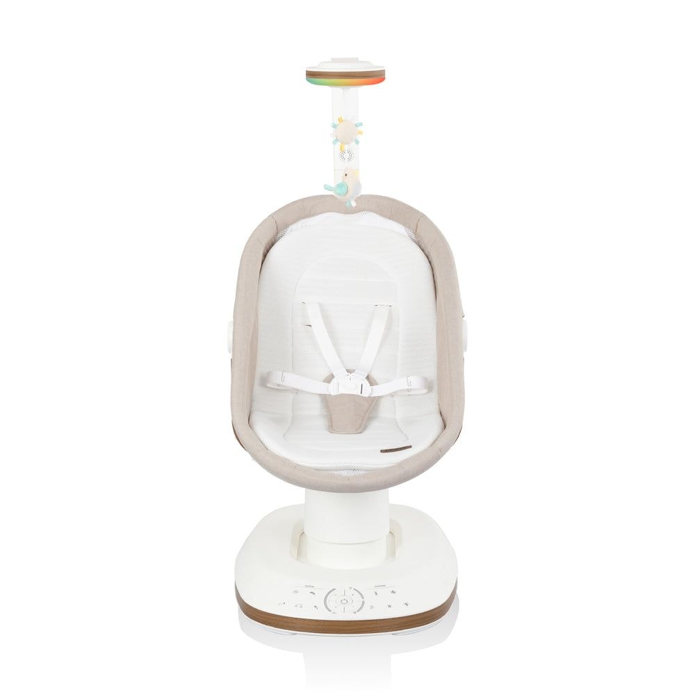 Elara 2-in-1 Smart Motion Swing and Soothing Nest, Beige C3E7 - product image 1
