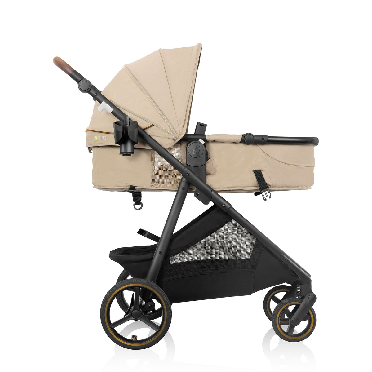 Shyft Intuiti+ Stroller withGreen and Gentle Beige H2E8 - product image 1