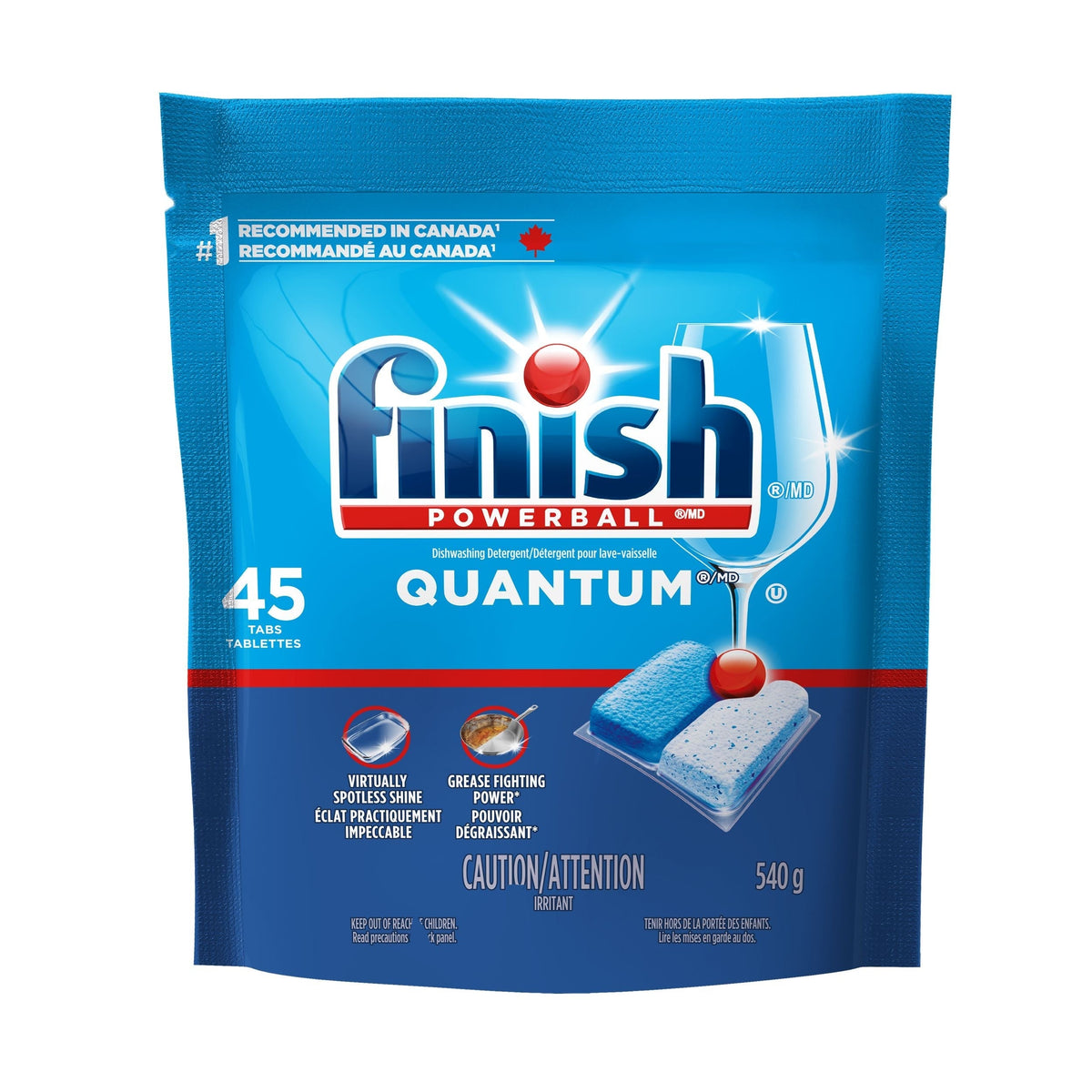 Quantum Max Shine & Protect Dishwasher Tablets, 45-ct Y3H3 - product image 1