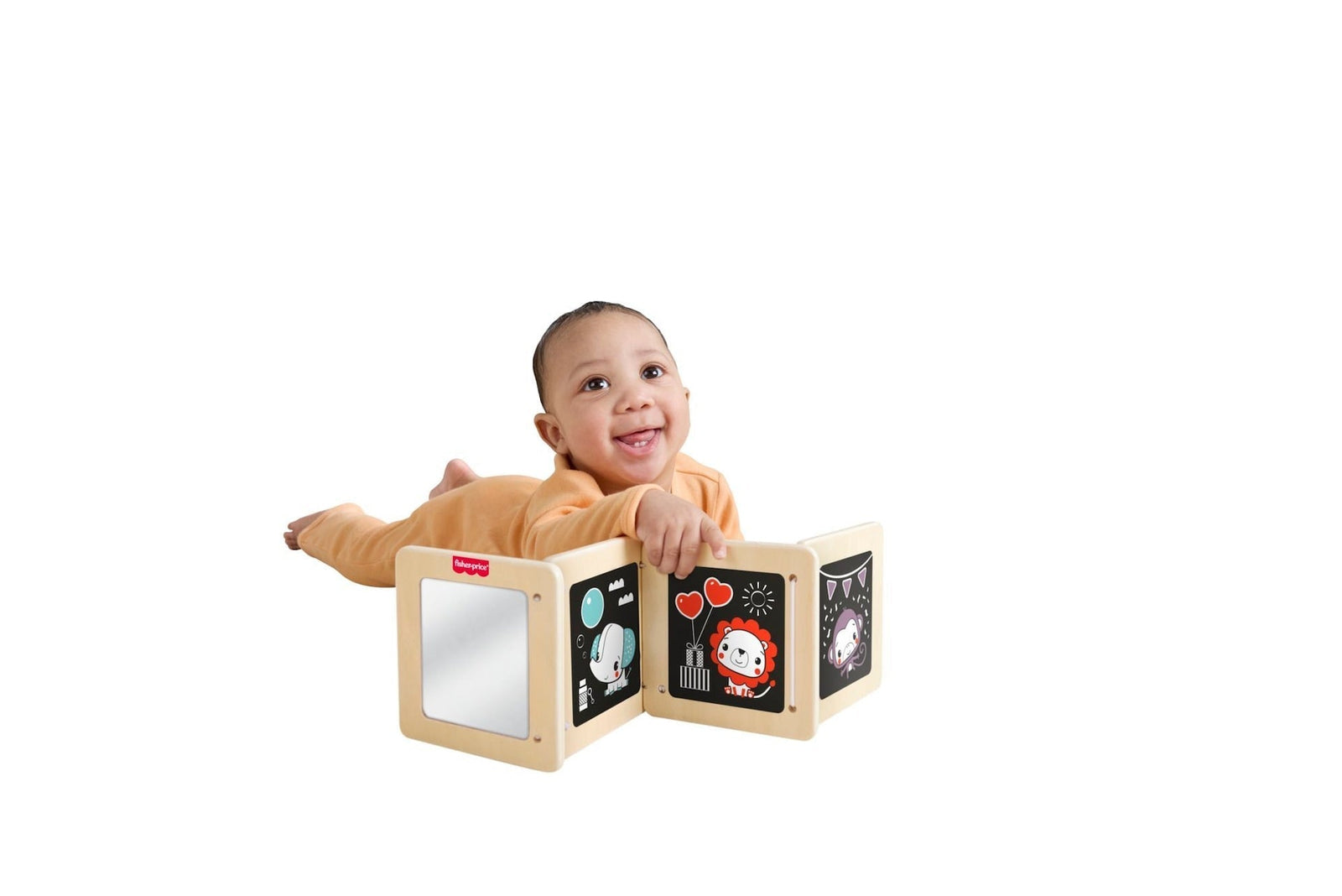 Wooden Tummy Time Panel Toy for Babies J2W8 - product image 4