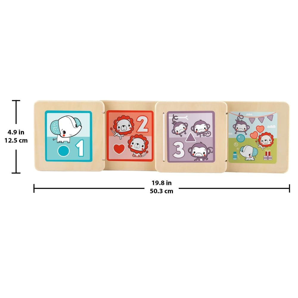 Wooden Tummy Time Panel Toy for Babies J2W8 - product image 7