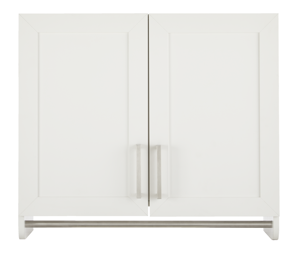 2-Door Wall Laundry Cabinet, White K1G8 - product image 3