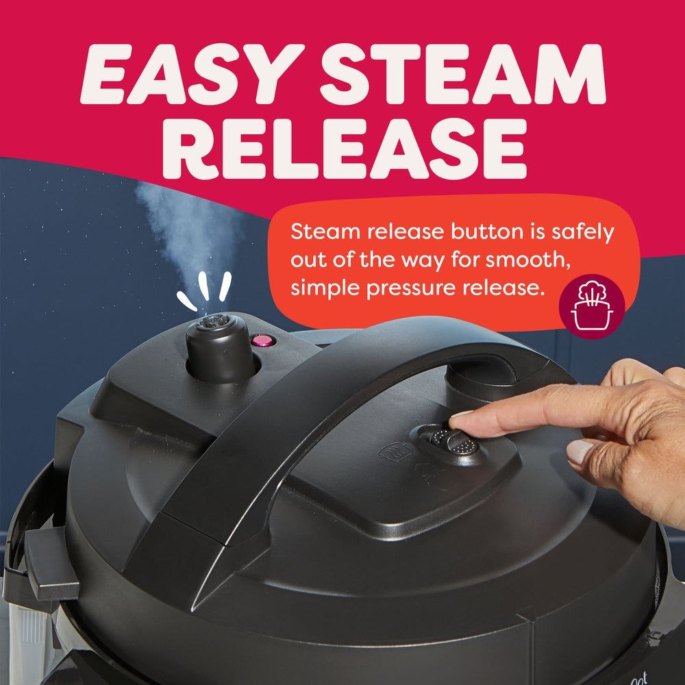 Pot Rio Mini Pressure Cooker with Easy Release, 4-qt V1E6 - product image 6