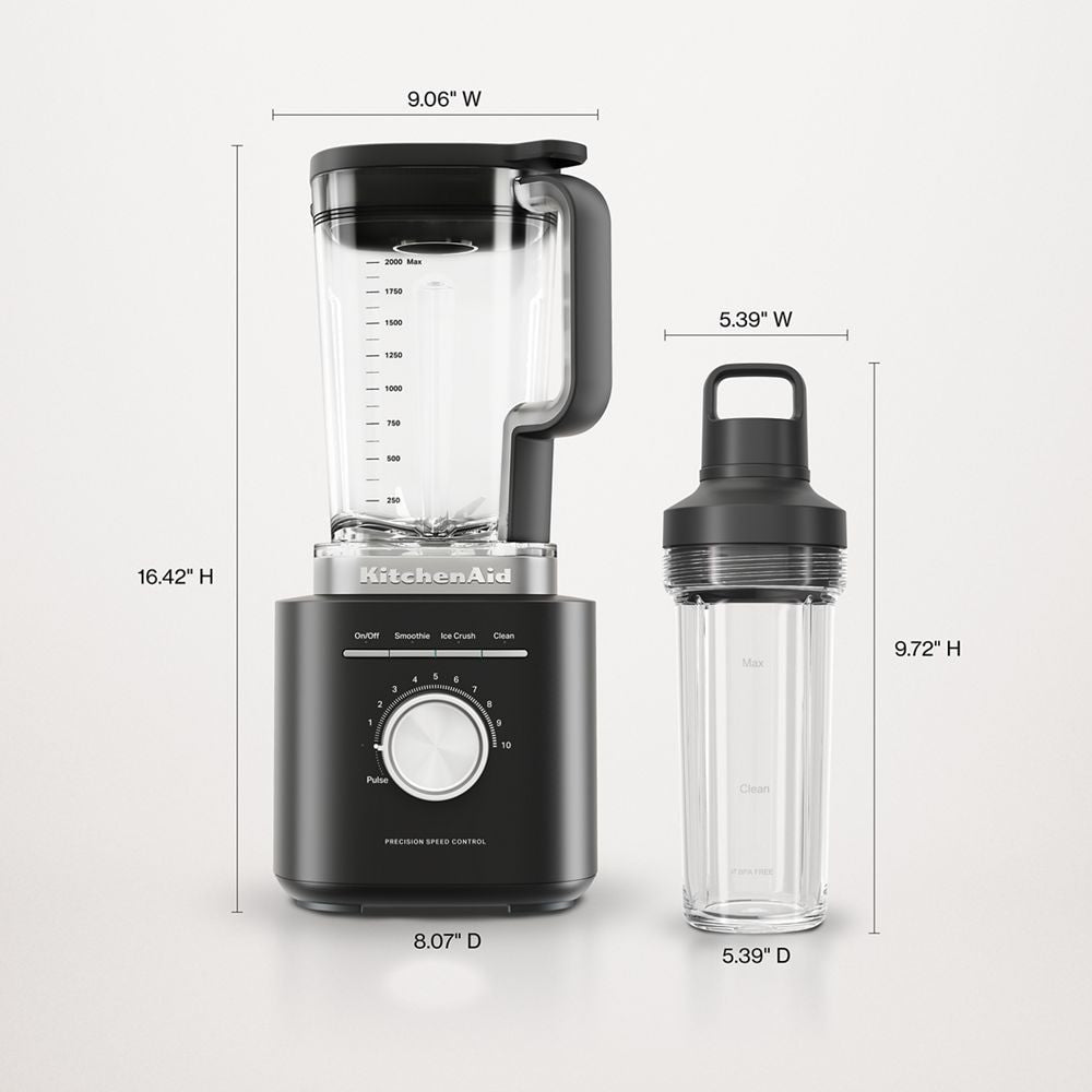 Single Blender with Jar, Precision Control, Black R0C4 - product image 3