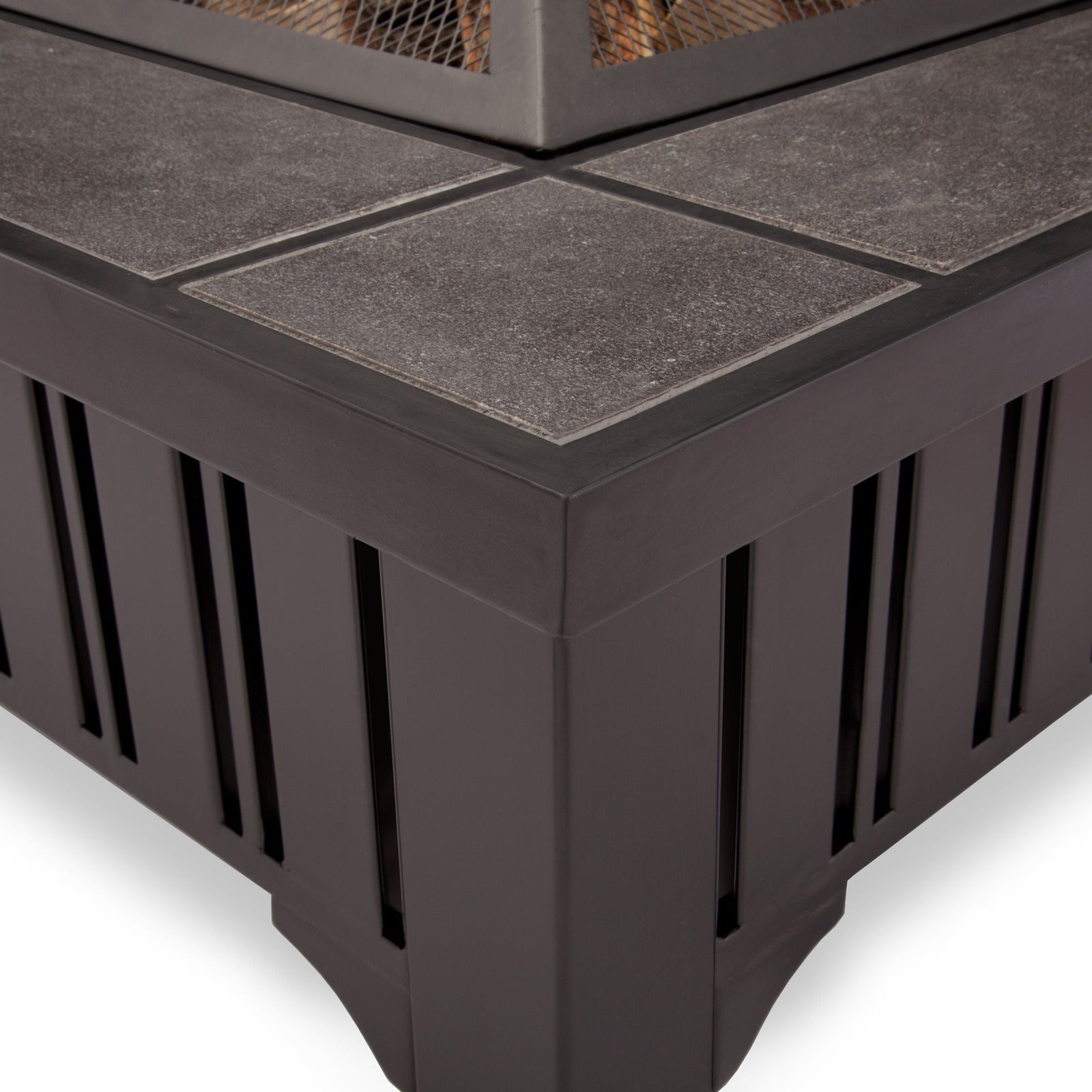 Square Wood Burning Fire Pit in Black, 34-in L6F2 - product image 4