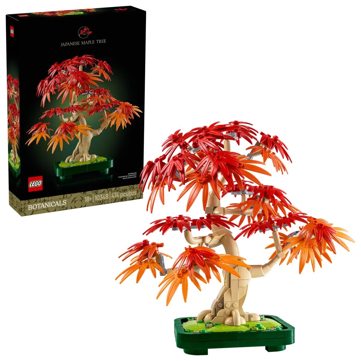 Botanicals Japanese Red Maple Bonsai Tree - 10348, 474-pcs, Ages 18+ J0H7 - product image 1
