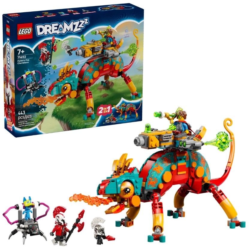 DREAMZzz Mateo's Fire Chameleon - 71492, 443-pcs, Ages 7+ Y8S7 - product image 1