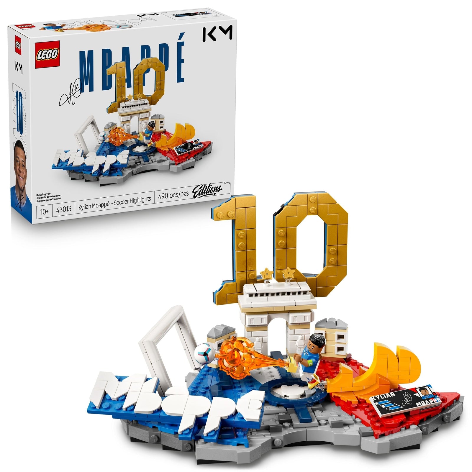 Editions Kylian Mbappé, Soccer Highlights - 43013, 490-pcs, Ages 10+ J6S3 - product image 1