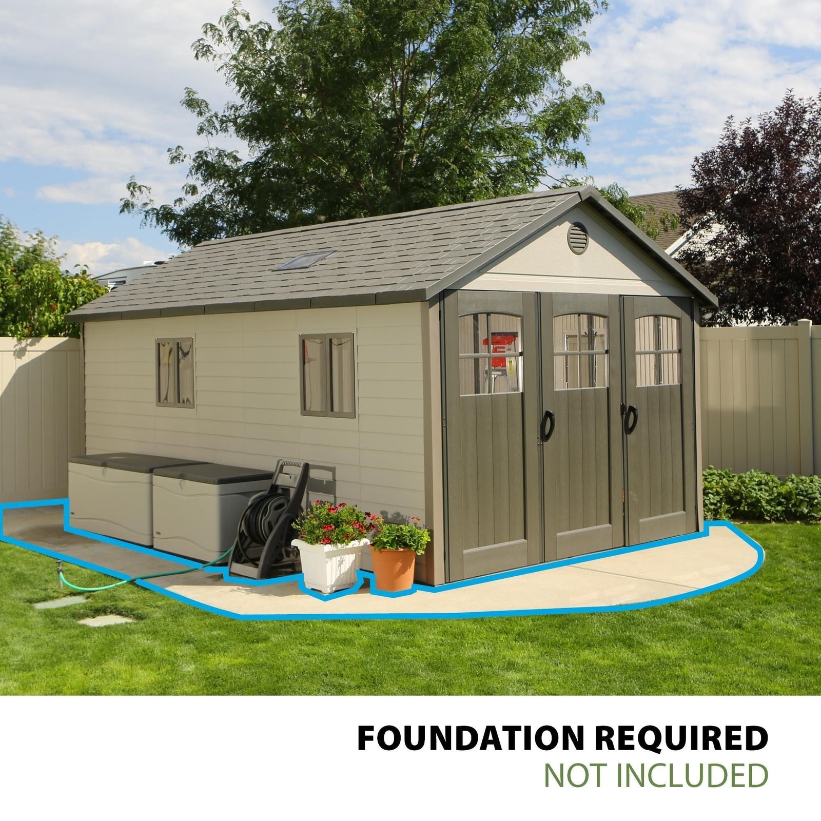 Outdoor Storage Shed, 11-ft x 18.5-ft I6Q7 - product image 2