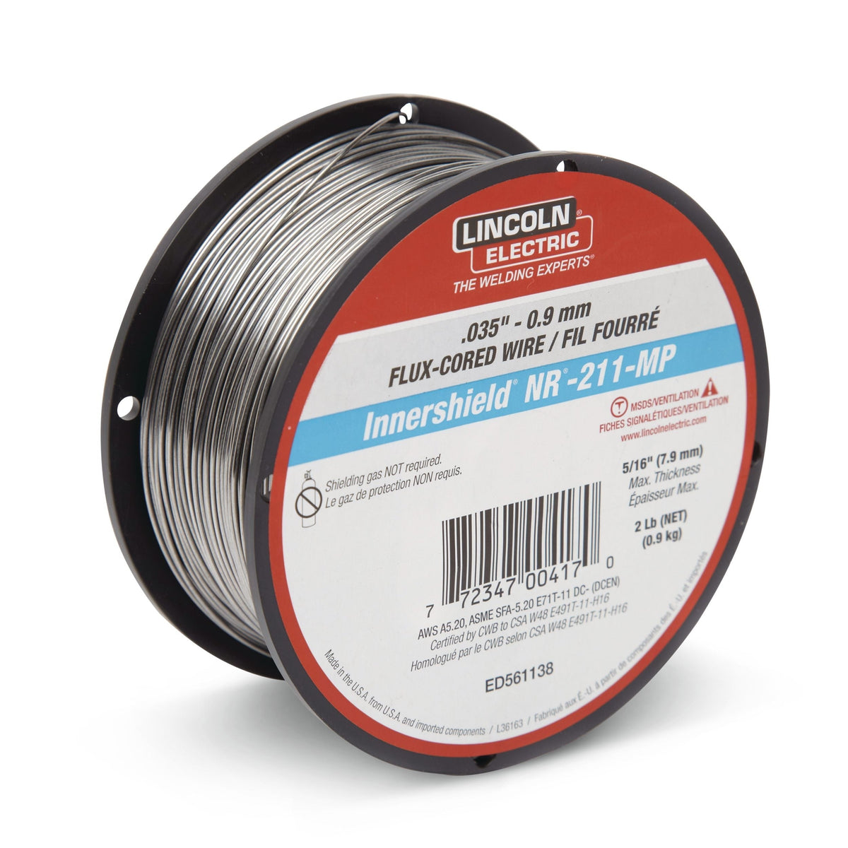 Electric Flux-Cored Gasless Welding Wire, 0.035-in, 2-pk M2K3 - product image 1