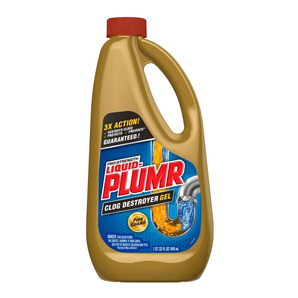 Pro Strength Kitchen Clog Destroyer Gel, Lemon Scent, 946-mL X2Q3 - product image 1