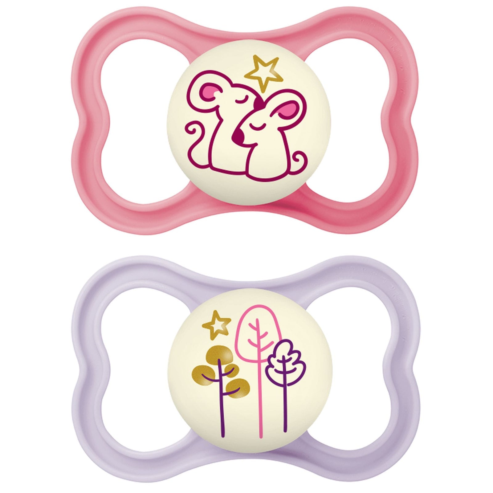 Glow in the Dark Night Pacifier, 6-16 Months, 2-pk G1U0 - product image 1